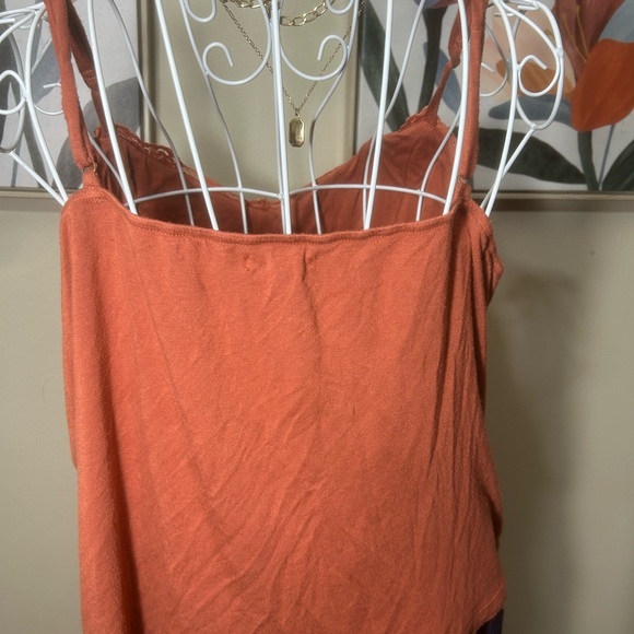 Maurices Rust Colored Lace Camisole - Picture 6 of 8